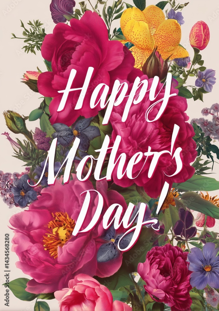 Mother's Day greeting card message