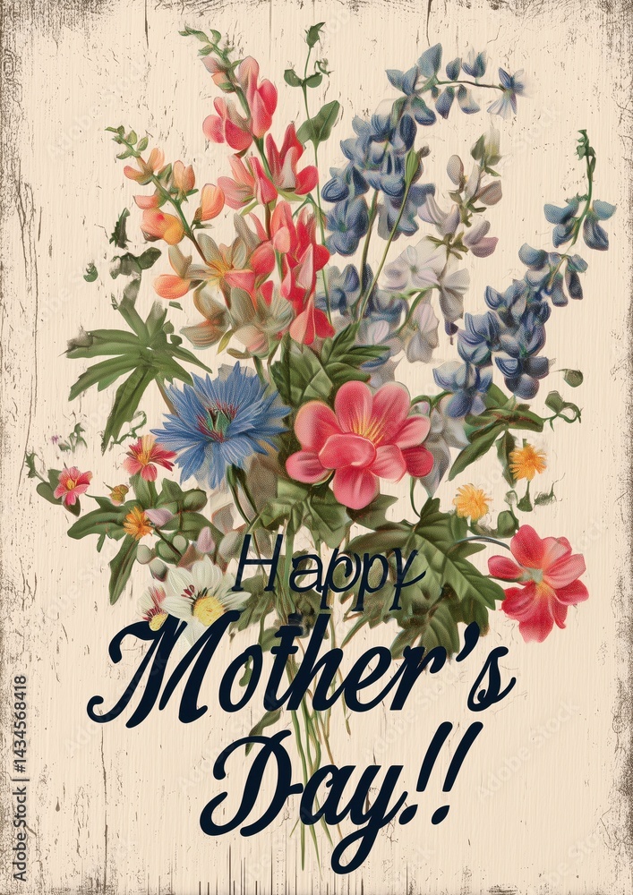 Mother's Day greeting card message