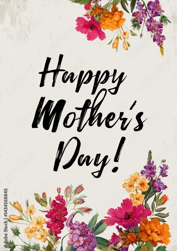 Mother's Day greeting card message