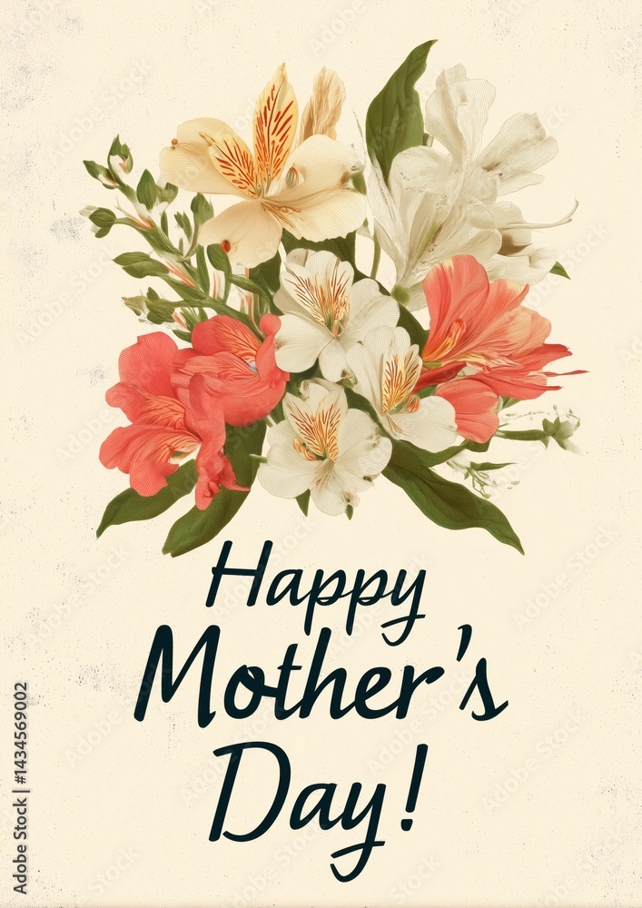 Mother's Day greeting card message