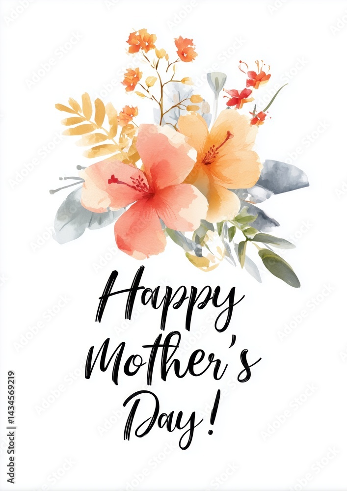Mother's Day greeting card message