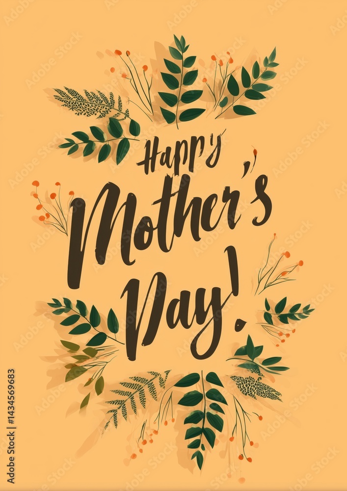 Mother's Day greeting card message