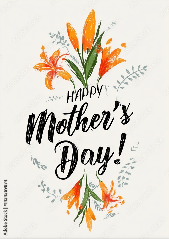 Mother's Day greeting card message