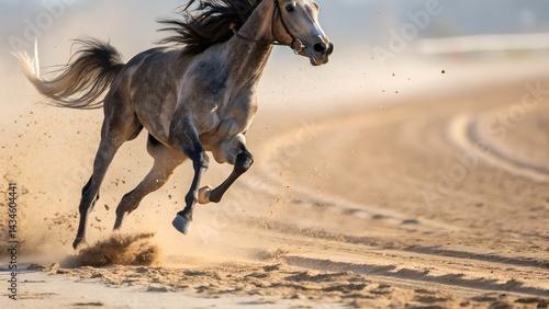 running horse running