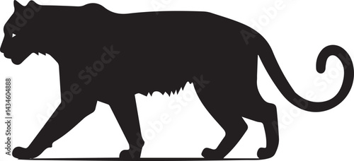 Cheetah Running Fast – Speed and Power Animal Silhouette