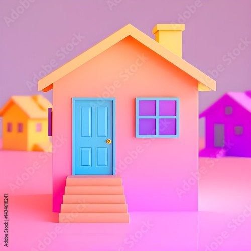 3d render of a house