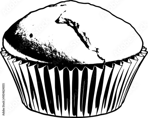 A Simple Line Drawing Of A Whole Lemon And A Lemon Slice