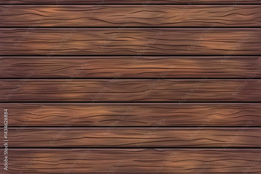 Detailed wood plank texture, horizontal, aged, dark brown Detailed wood plank texture, horizontal, aged, dark brown