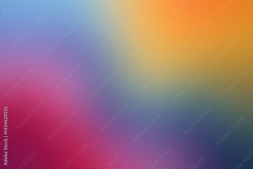 Obraz premium Smooth color gradient, multicolored and soft color transitions. Eps 10