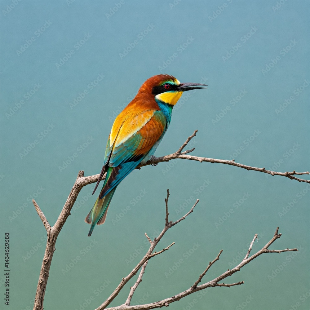 Obraz premium kingfisher on branch
