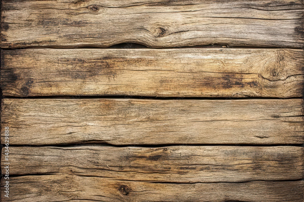 Weathered wooden planks display a rich texture. Weathered wooden planks display a rich texture.