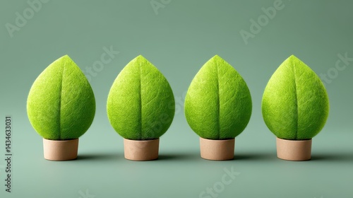 Obraz na płótnie Embrace a green world with ecoclean energy. Discover carbon neutral solutions for a sustainable future today. w salonie