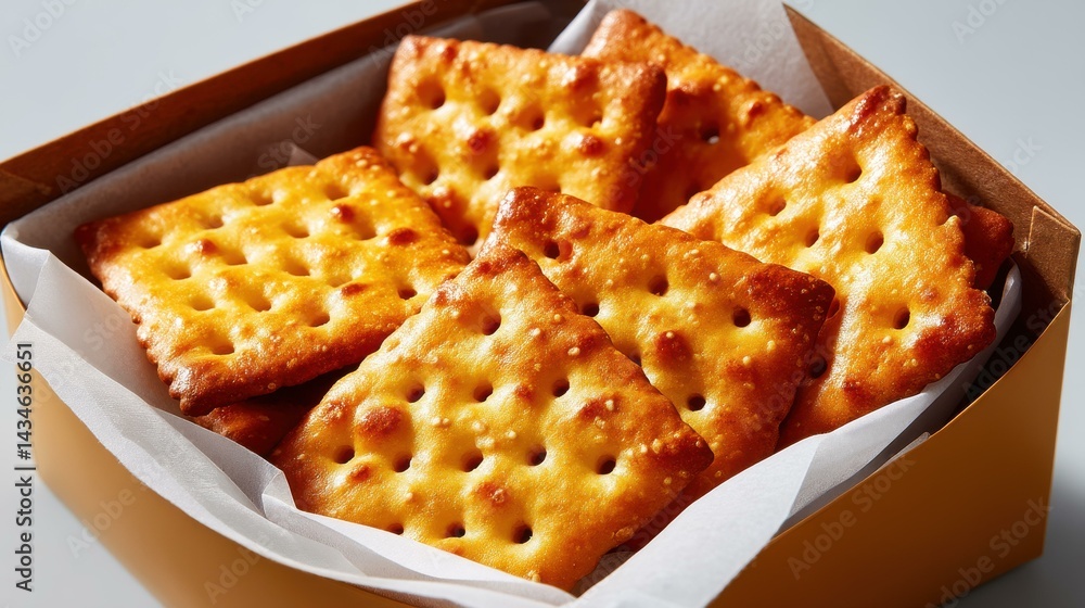 Enjoy the crispy delight of wholesome crackers, made from organic whole wheat and a touch of sea salt for the perfect snack.