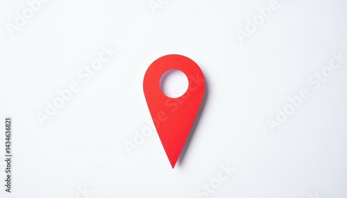 red map pointer