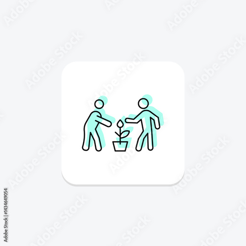 Fertilizing Plants, vector, pixel perfect, illustrator file