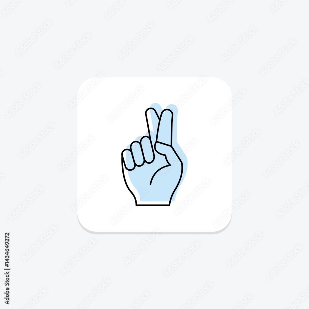 Green Thumb Gesture, vector, pixel perfect, illustrator file Green Thumb Gesture, vector, pixel perfect, illustrator file