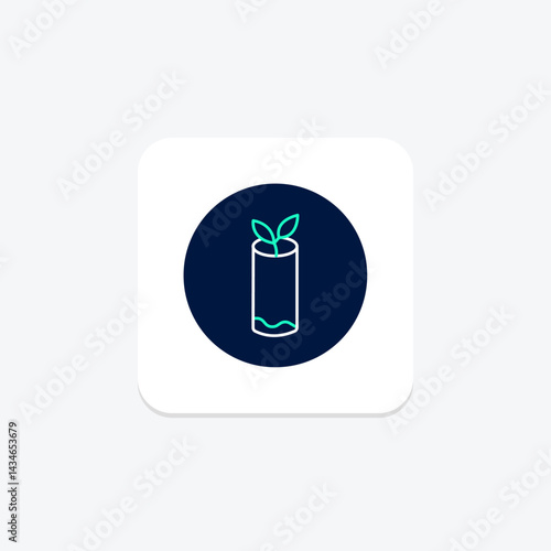 Diy Compost Tube, vector, pixel perfect, illustrator file