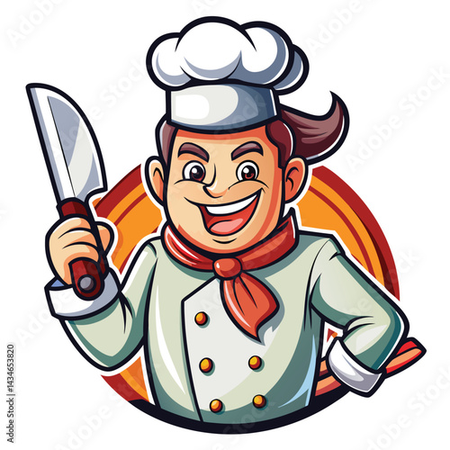 Cartoon Chef Mascot