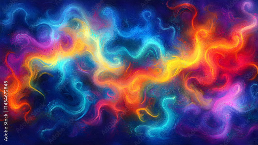 Abstract swirling colorful background image Abstract swirling colorful background image