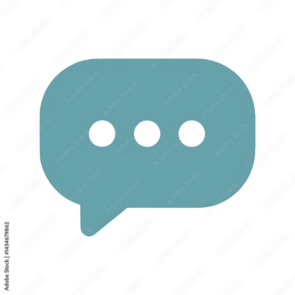 Speech bubble icon – communication and chat symbol Speech bubble icon – communication and chat symbol
