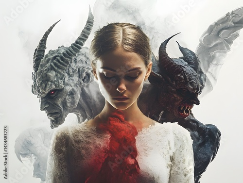 Woman's Soul: Dark Angels and a Dramatic Contrast