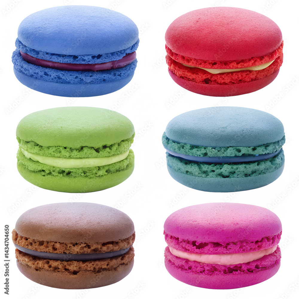 Macaroon isolated on transparent background Macaroon isolated on transparent background