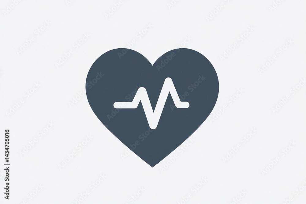 Heartbeat icon graphic design Heartbeat icon graphic design