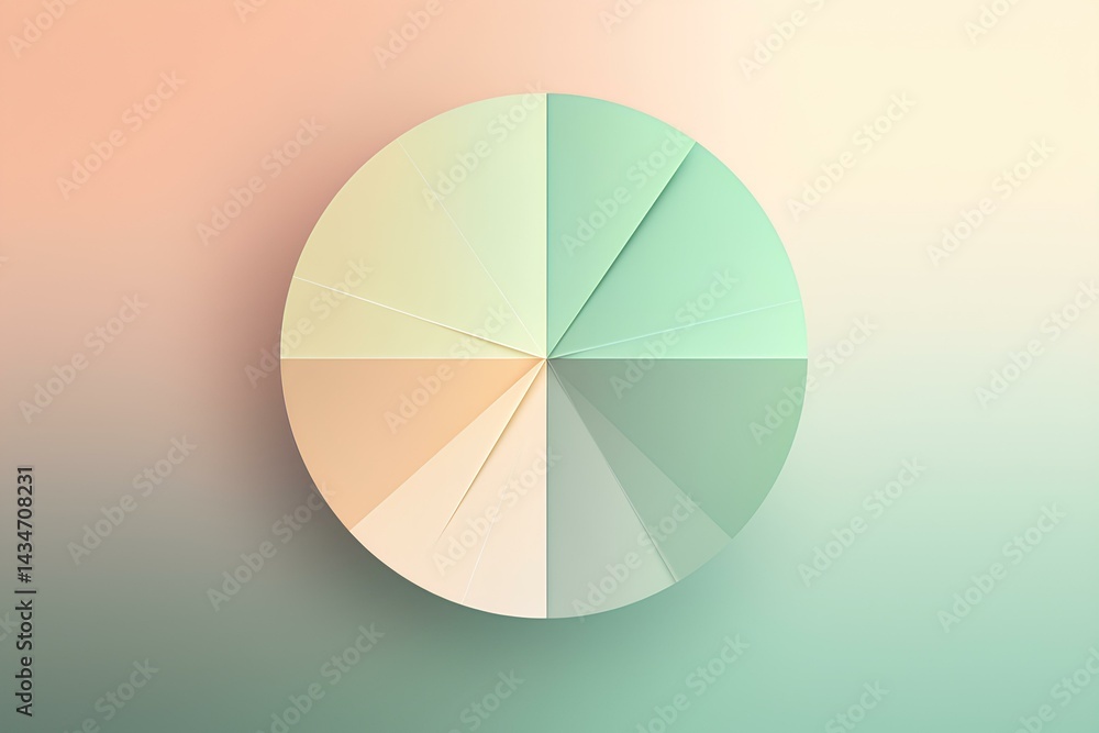 Obraz premium 3d pie chart