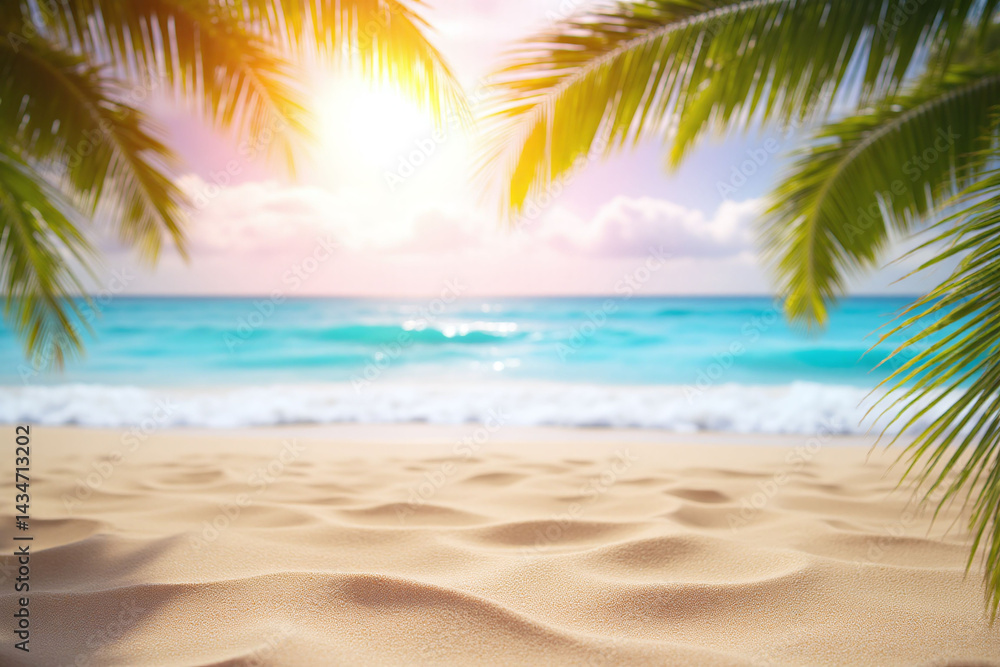 beach with palm trees and the ocean in the background 21 beach with palm trees and the ocean in the background 21