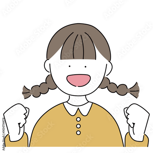 女の子「よし！」_ナチュラル