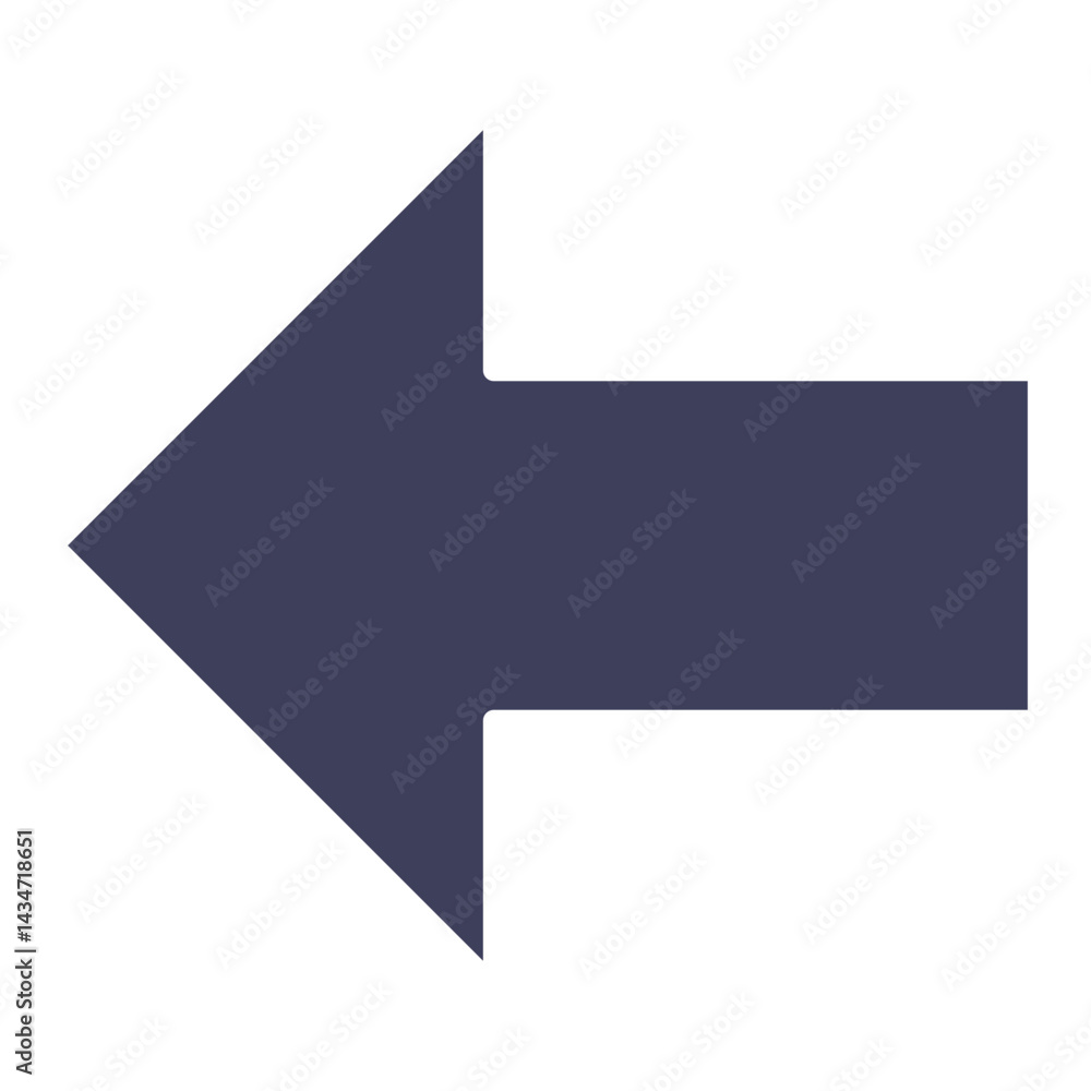 Arrow Geometric Brutalist Shape Arrow Geometric Brutalist Shape