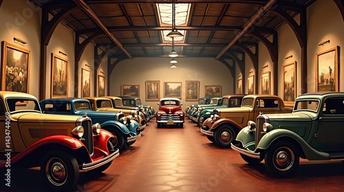 Timeless Classics: A Vintage Car Museum Showcase