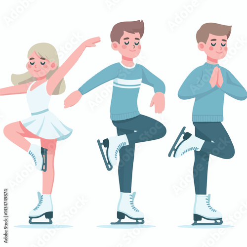 sport, skating, ice, figure, skate, female, activity, skates, winter, competition, leisure, exercise, skater, girl, young, dance, hobby, rink, training, background, woman, lifestyle, active, action, c