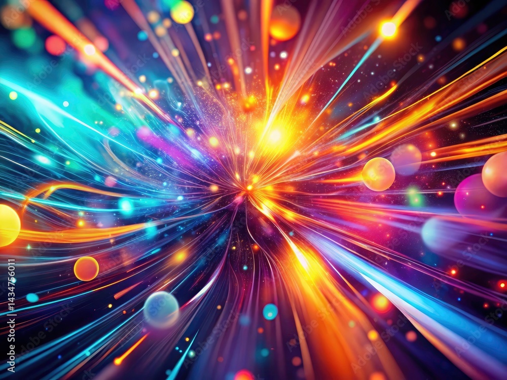 Obraz premium Abstract Motion Graphics Backgrounds: Dynamic Design Elements for Video & Animation