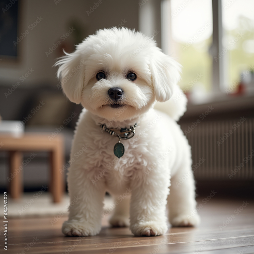 Obraz premium bichon frise portrait