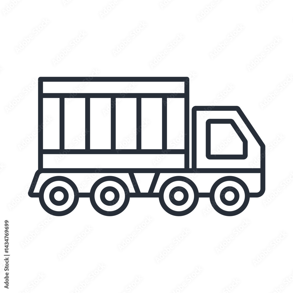 road transport icons isolated on White Background. Flat style design road transport icons isolated on White Background. Flat style design