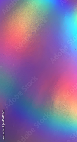 Holographic rainbow foil iridescent texture abstract hologram background. Seamless trendy iridescent rainbow foil texture. Psychodelic texture backgrund
