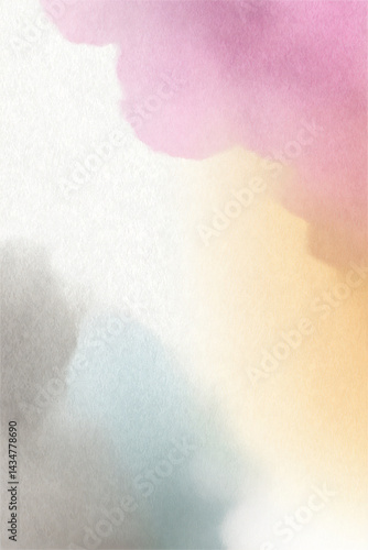 watercolor background with soft pastel colors, simple and minimalist