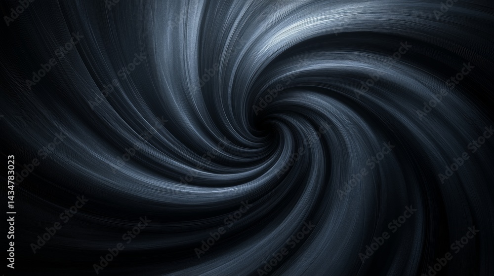 Abstract Swirling Vortex: A Dark Blue Digital Artwork Abstract Swirling Vortex: A Dark Blue Digital Artwork