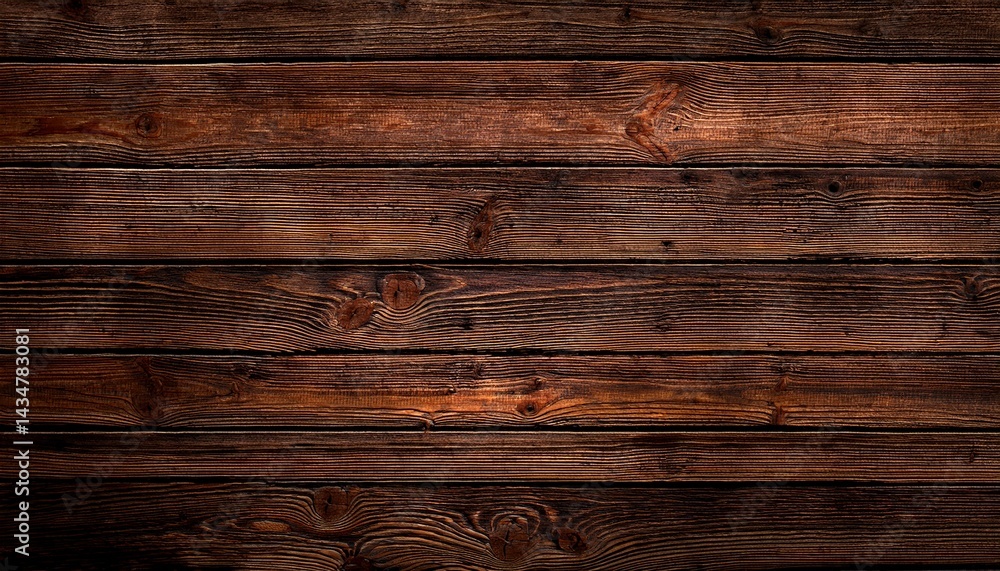 Obraz premium Old brown rustic dark grunge wooden timber wall or floor or table texture - wood background banner..
