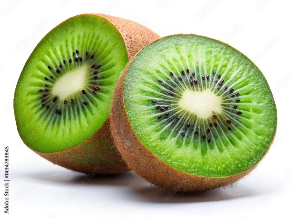 Fototapeta premium Fresh Kiwi Fruit Graphics: High-Resolution Product Photos for Websites & Marketing