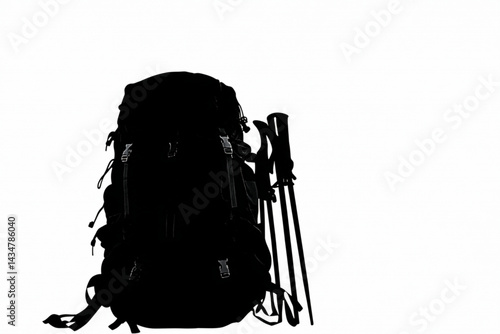 Exploring hiking backpack and trekking poles for outdoor adventures and camping gear essentials