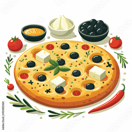 bread, focaccia, food, fresh, italian, snack, traditional, healthy, meal, lunch, oil, cuisine, dinner, baked, olive, rosemary, delicious, cooked, appetizer, homemade, rustic, background, breakfast, ba