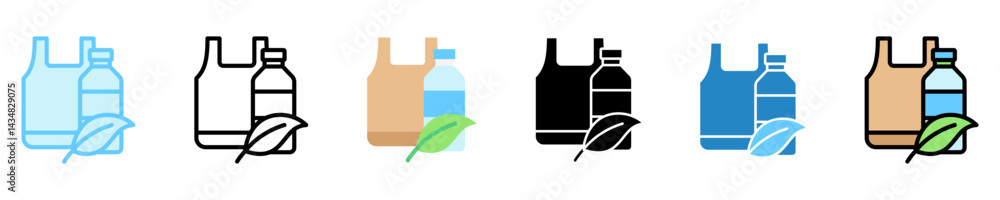 Biodegradable multi style, mini illustration icon. use for modern concept, print, UI, UX kit, web and app development. Vector EPS 10, related to business, green industry, eco friendly and economy . Biodegradable multi style, mini illustration icon. use for modern concept, print, UI, UX kit, web and app development. Vector EPS 10, related to business, green industry, eco friendly and economy .
