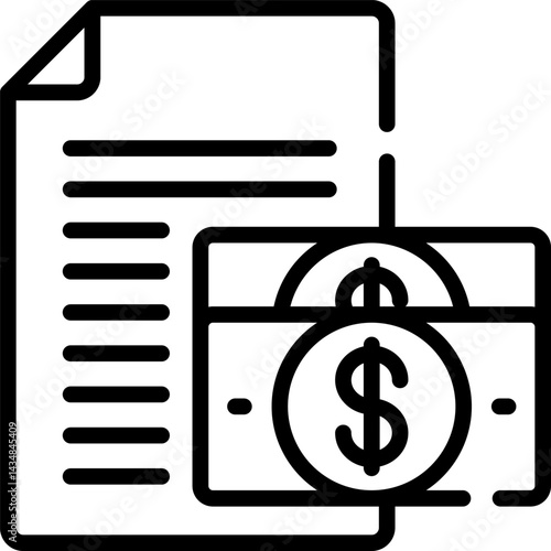 fraudulent illustration on a white backgro