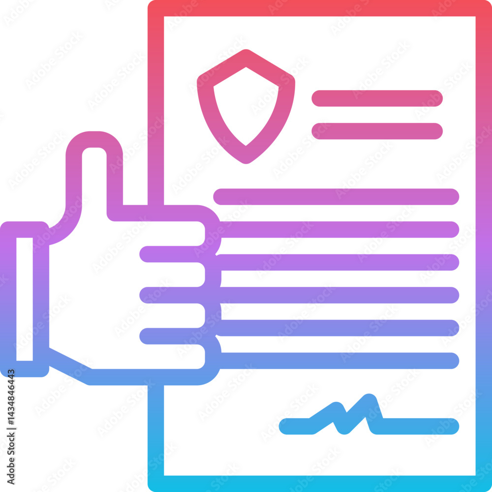 good choice illustration on a white background good choice illustration on a white background