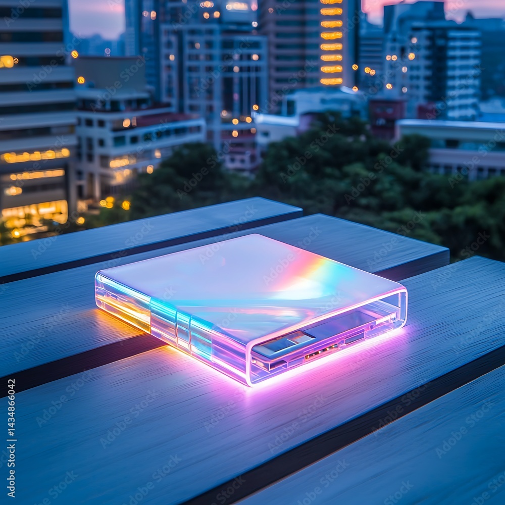 Tech Device Cityscape Tech Device Cityscape