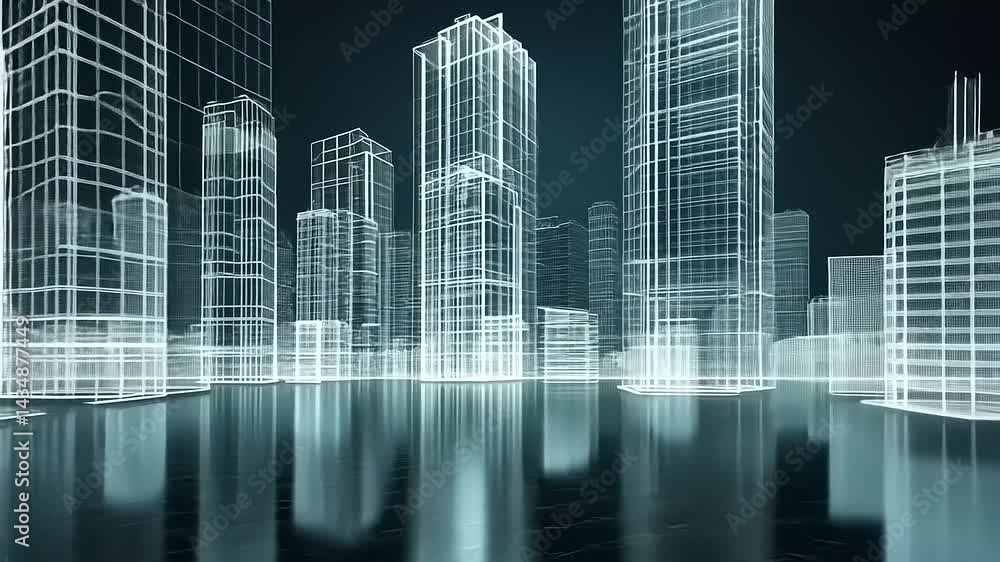 abstract background of the city abstract background of the city
