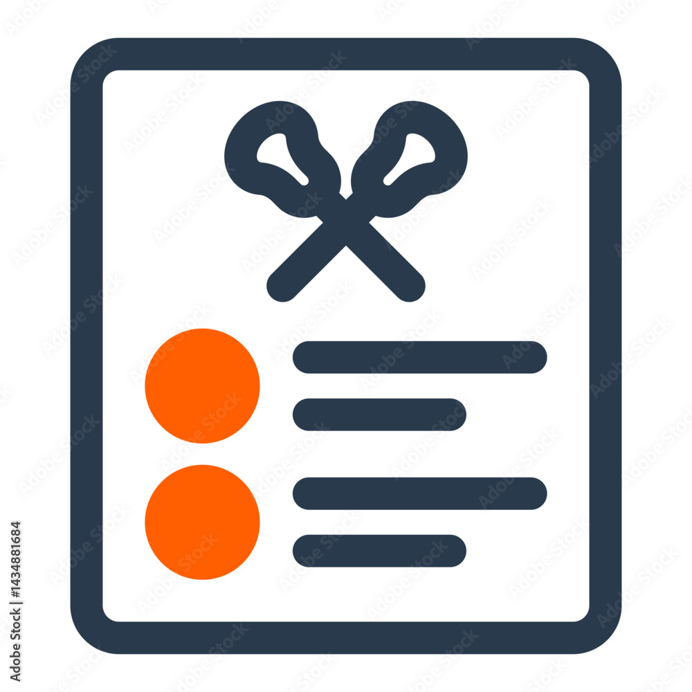 Obraz premium Lacrosse Leaderboard with Match Stats