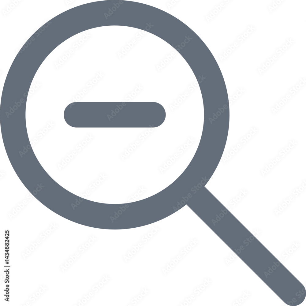 Zoom Out Magnifier Icon Zoom Out Magnifier Icon